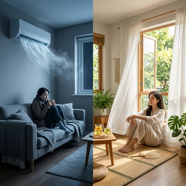 AC vs Natural Cooling: What TCM Says About Air Conditioning