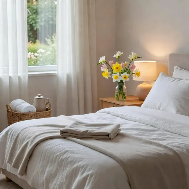 Guest Room Feng Shui for Spring Visitors: Comfort, Boundaries & Fresh Qi