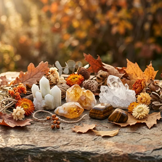 Autumn Crystals: 7 Stones to Align with Metal Season Energy