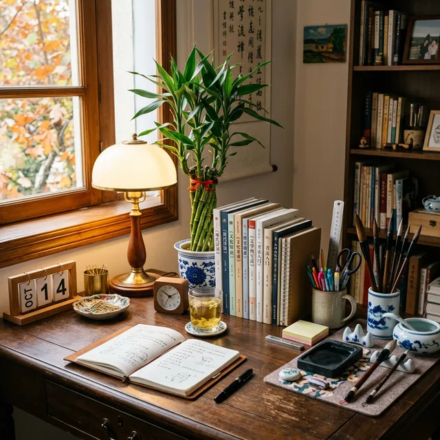 Back to School Feng Shui: Desk Setup, Study Rituals & Metal Season Focus