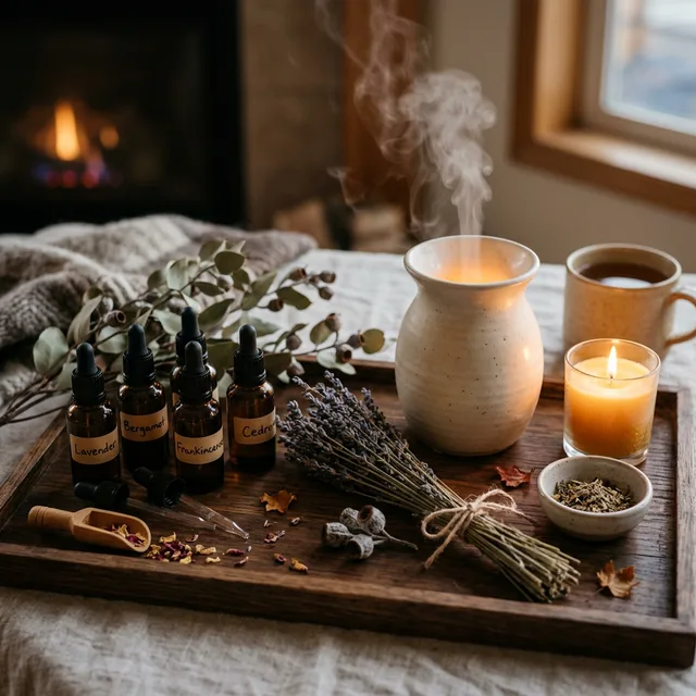 Autumn Essential Oils: 8 Oils to Breathe, Heal & Transform Your Space