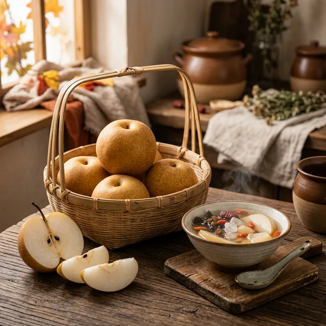 Pear: Autumn's #1 Lung Medicine — 6 Ways to Eat It Right