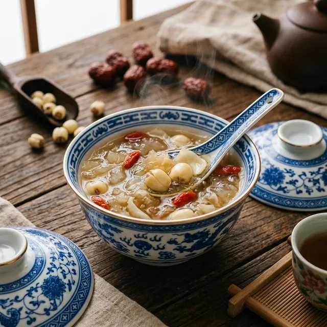 Silver Ear & Lily Desserts: 6 TCM Sweet Soups for Autumn Beauty & Lung Health
