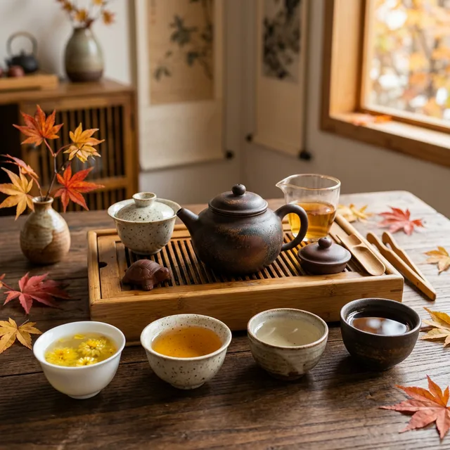 Tea Guide for Autumn: 8 Teas to Moisten, Warm & Protect Your Lung Qi
