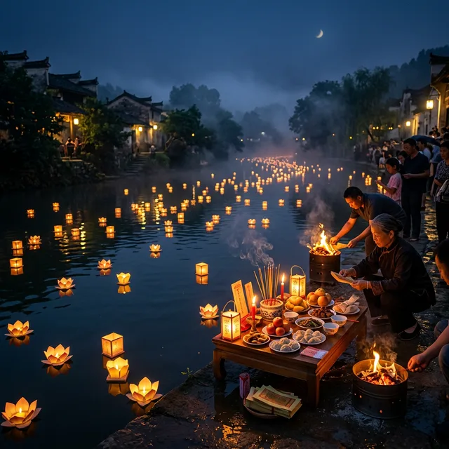 中元节 Zhongyuan Festival: The Hungry Ghost Day — Ritual Guide & Deeper Meaning