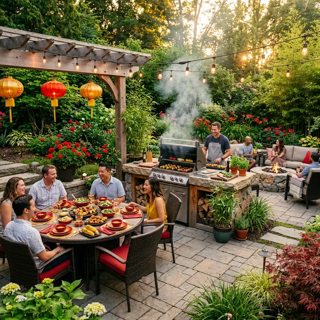 Backyard BBQ Feng Shui: Fire Element Cooking
