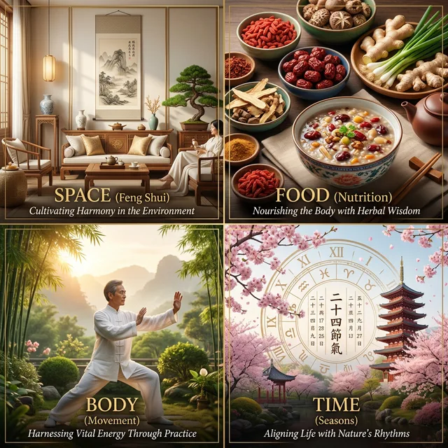 Welcome to Chinese Wellness: The 4 Pillars of Harmonious Living