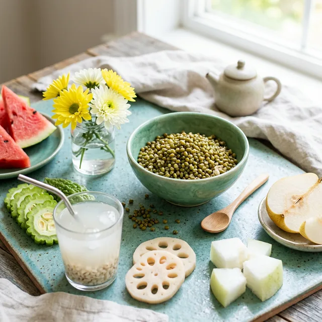 Summer Foods That Clear Internal Heat: Your 清热 Guide