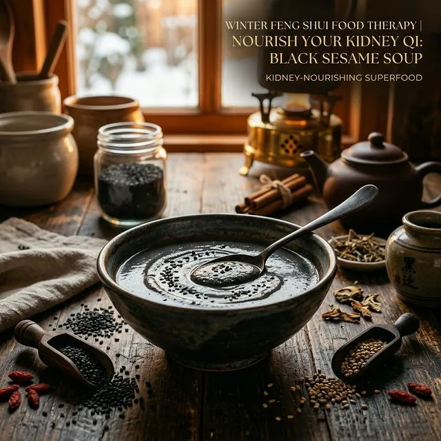 Black Sesame: Kidney's Winter Fuel