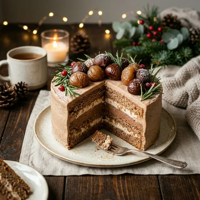 Chestnut Cake: Kidney-Warming Dessert