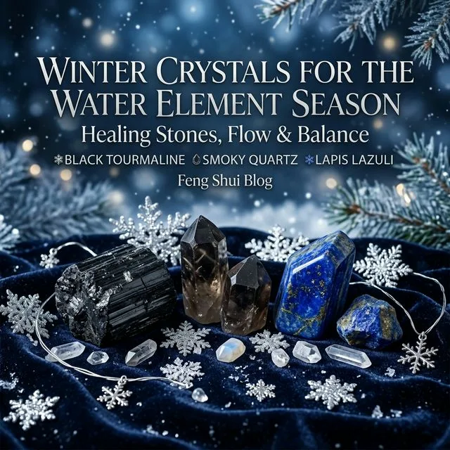Winter Crystals: Water Element Stones