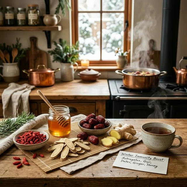 Winter Immunity: TCM Defense Protocol