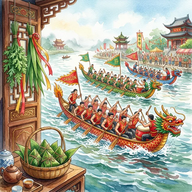 Dragon Boat Festival: History, Food & Ancient Wellness Customs