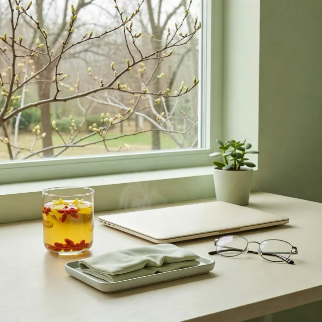 The Liver Opens Into the Eyes: Spring Eye Care for Screen-Heavy Lives