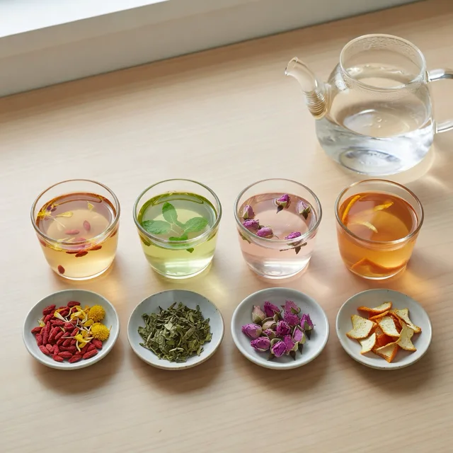 Spring Liver Teas: Goji, Chrysanthemum, Mint & Rose After the Feast