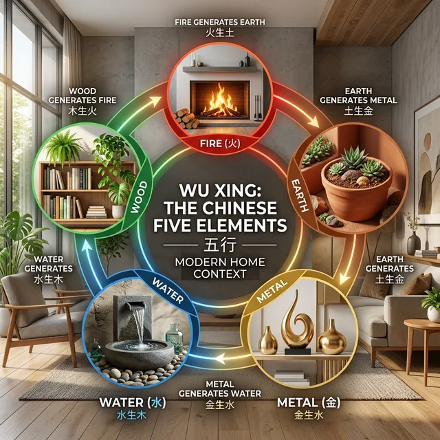 The Five Elements Explained: A Modern Guide to Wood, Fire, Earth, Metal & Water