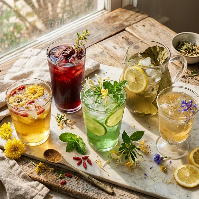 5 Herbal Iced Teas That Actually Cool You Down (TCM Approved)
