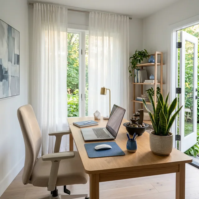 Home Office Feng Shui for Summer: Stay Focused When It's Hot