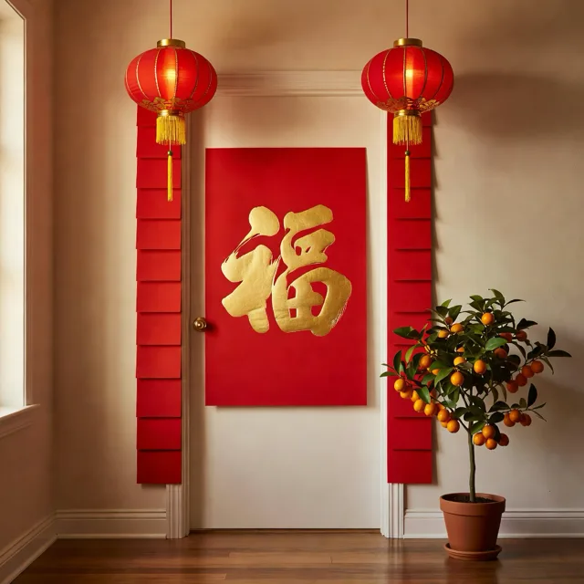 Red Envelopes, Couplets & Lanterns: 2027 Decoration Placement