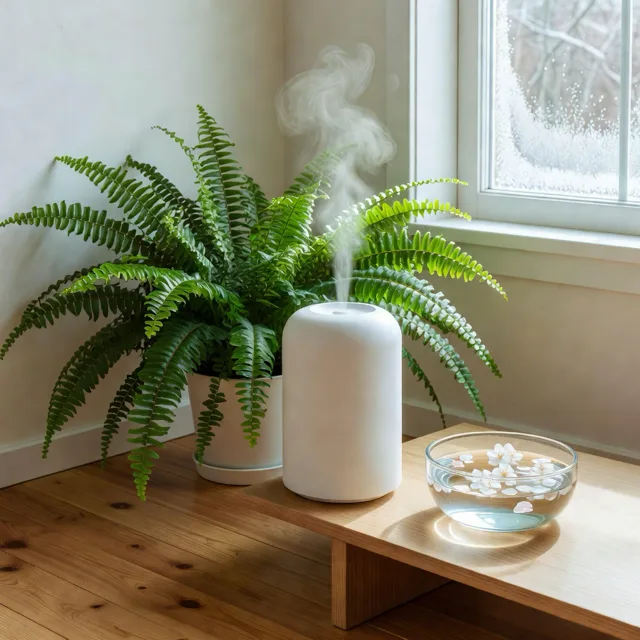 Dry Winter Air at Home: Humidity, Plants & Water Element Feng Shui