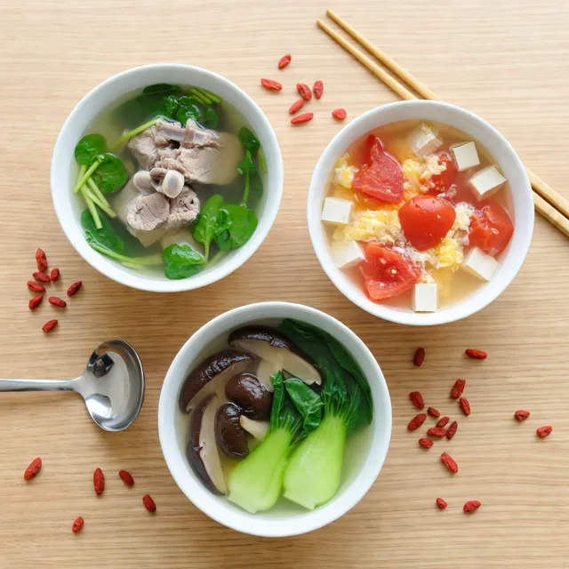 Spring Soups That Lighten the Liver: Watercress, Tofu, Goji & Mushroom Broths
