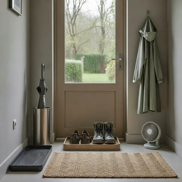 Mudroom & Rainy-Day Entry: Keeping Spring Rain From Becoming Dampness at the Door