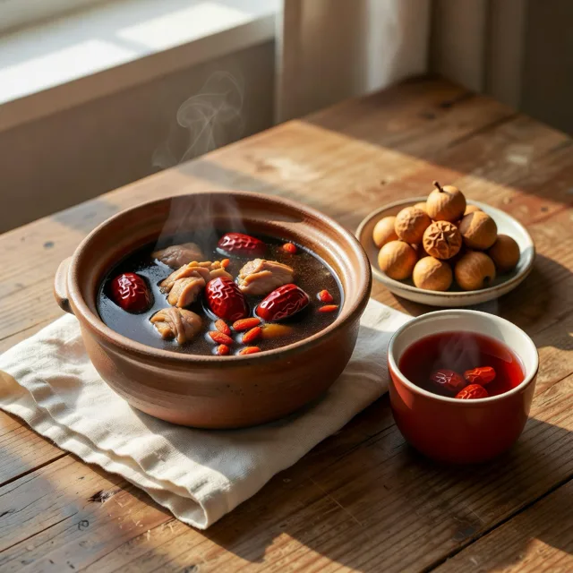Women's Day: Spring Blood Nourishment — Jujube, Longan, Black Chicken & Cycle Care