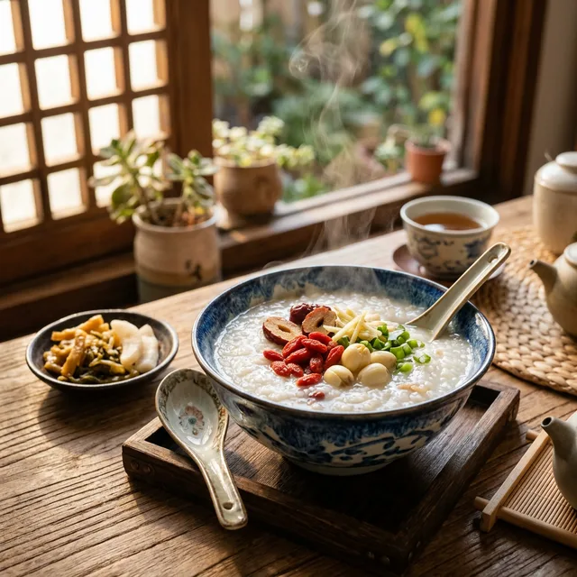 Winter Congee: 6 Medicinal Recipes