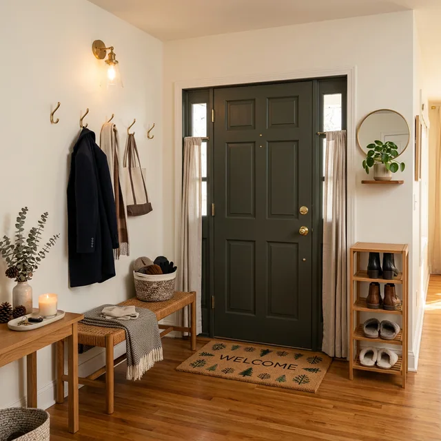 Entryway Feng Shui: Winter Edition