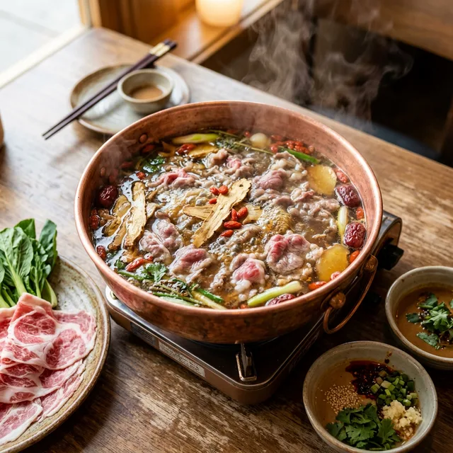 Lamb Hot Pot: Winter's Yang King