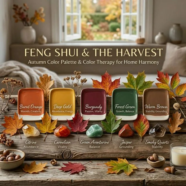 Feng Shui Colors for Autumn-Winter Transition