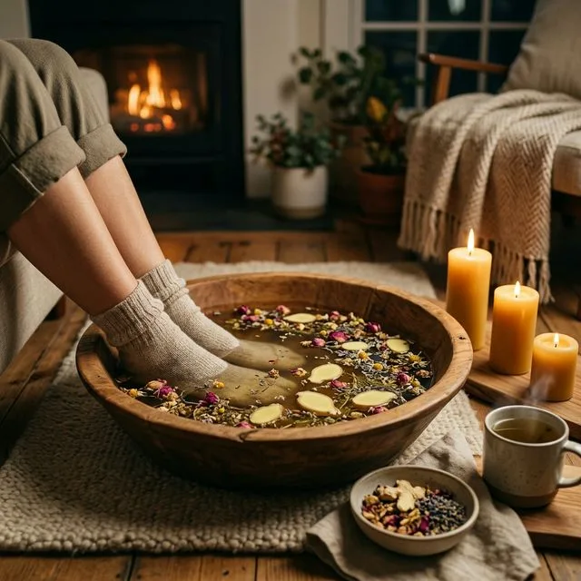 Foot Soaking: TCM Autumn Protocol — 5 Herbal Recipes