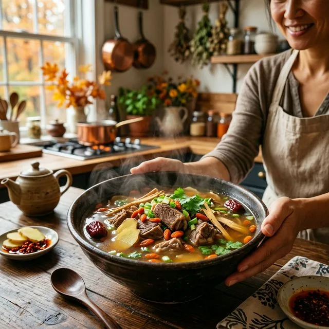 Lamb Soup: Deep Autumn's Warming Power Food
