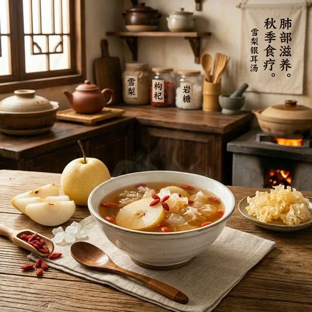 Autumn Pear Soup: 6 Lung-Moistening Recipes