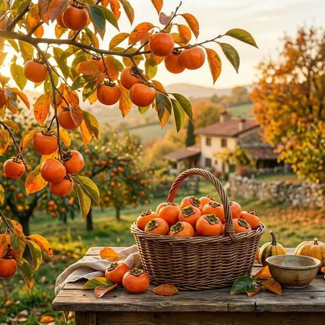 Persimmon: Autumn's Healing Sweetness