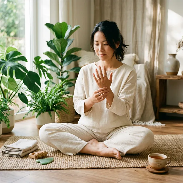 TCM Self-Massage: 5-Minute Routines for Common Issues
