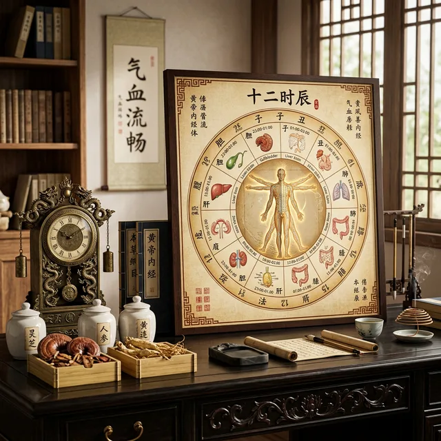 TCM Body Clock: Autumn Schedule Shifts — 12 Organ Windows