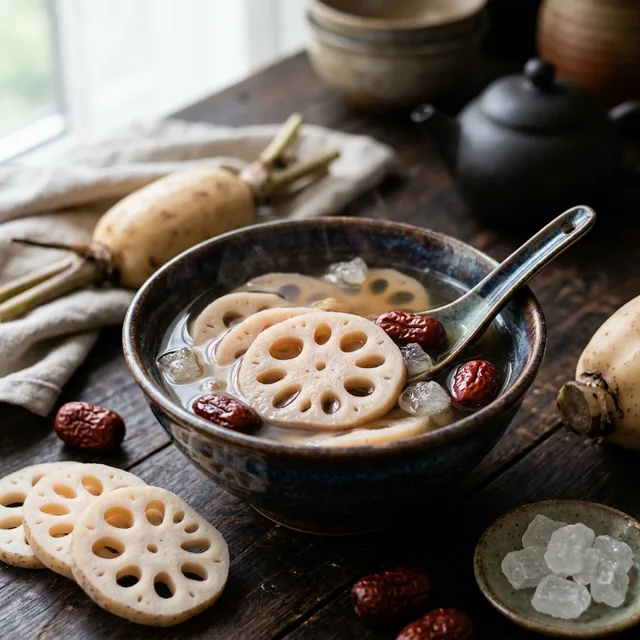 Lotus Root: Autumn's Blood-Building Superfood — 6 TCM Recipes