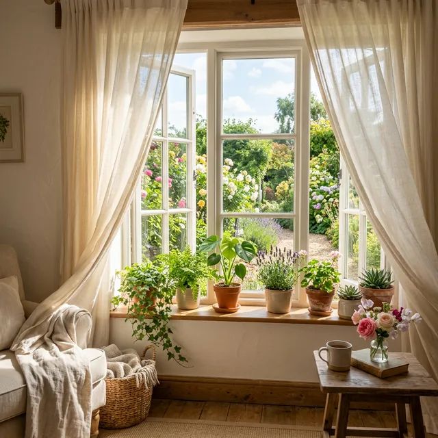 Window Feng Shui: Curtains, Direction & Natural Light