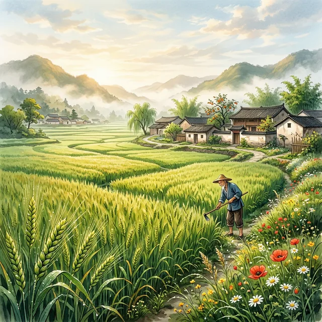 小满 Xiǎomǎn: Grain Budding — The Wisdom of "Almost Full"